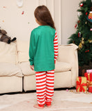 Family Matching Santa Claus Fawn Christmas Parent-child Loungewear Pajamas