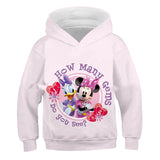 Kid Boys Girl Dish Nimitch Mickey Mouse 3D Digital Printed Hoodie
