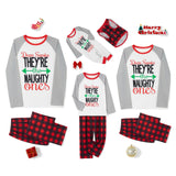 Christmas Parent-child Set, Printed Home Clothes, Pajamas, Two-piece Set