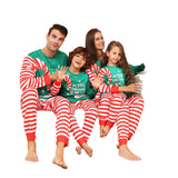 Family Matching Santa Claus Fawn Christmas Parent-child Loungewear Pajamas