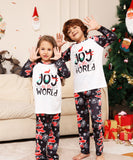 Family Snowflake Star Letter Christmas Parent-child Pajamas