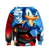 Kids Boy Sonic 3D Fashion Hoodie