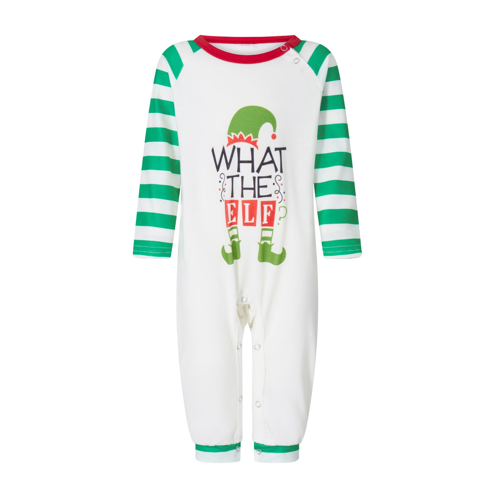 Family Christmas Striped Parent-child Attire Pajamas