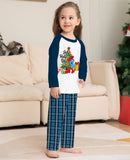 Family Christmas Tree Letter Parent-child Print Home Pajamas