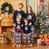 Family Christmas Home Parent Child Printed Pajamas