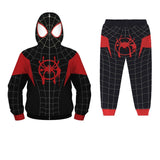 Kid Boy DC Marvel Superhero Suit Casual Hooded 2 Pcs Sets