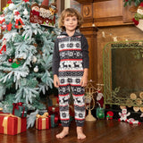Family Christmas Parent-child  Printed Home Wear Pajamas