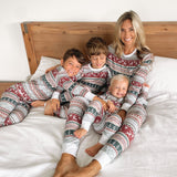 Family Christmas Prints Parent-child Home Pajamas