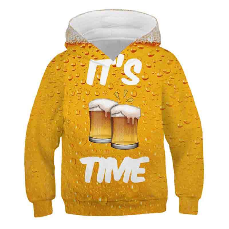 Kid Boy Personalized Beer Classic Sweatshirt Hoodie