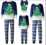 Family Printed Christmas Parent-child Pajamas Loungewear