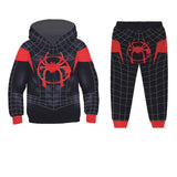 Kid Boy DC Marvel Superhero Suit Casual Hooded 2 Pcs Sets