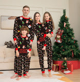 Family Printed Letter Christmas Parent Child Pajamas