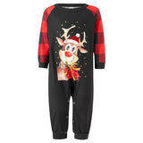 Family Parent-child Autumn Winter Print Christmas Pajama Set