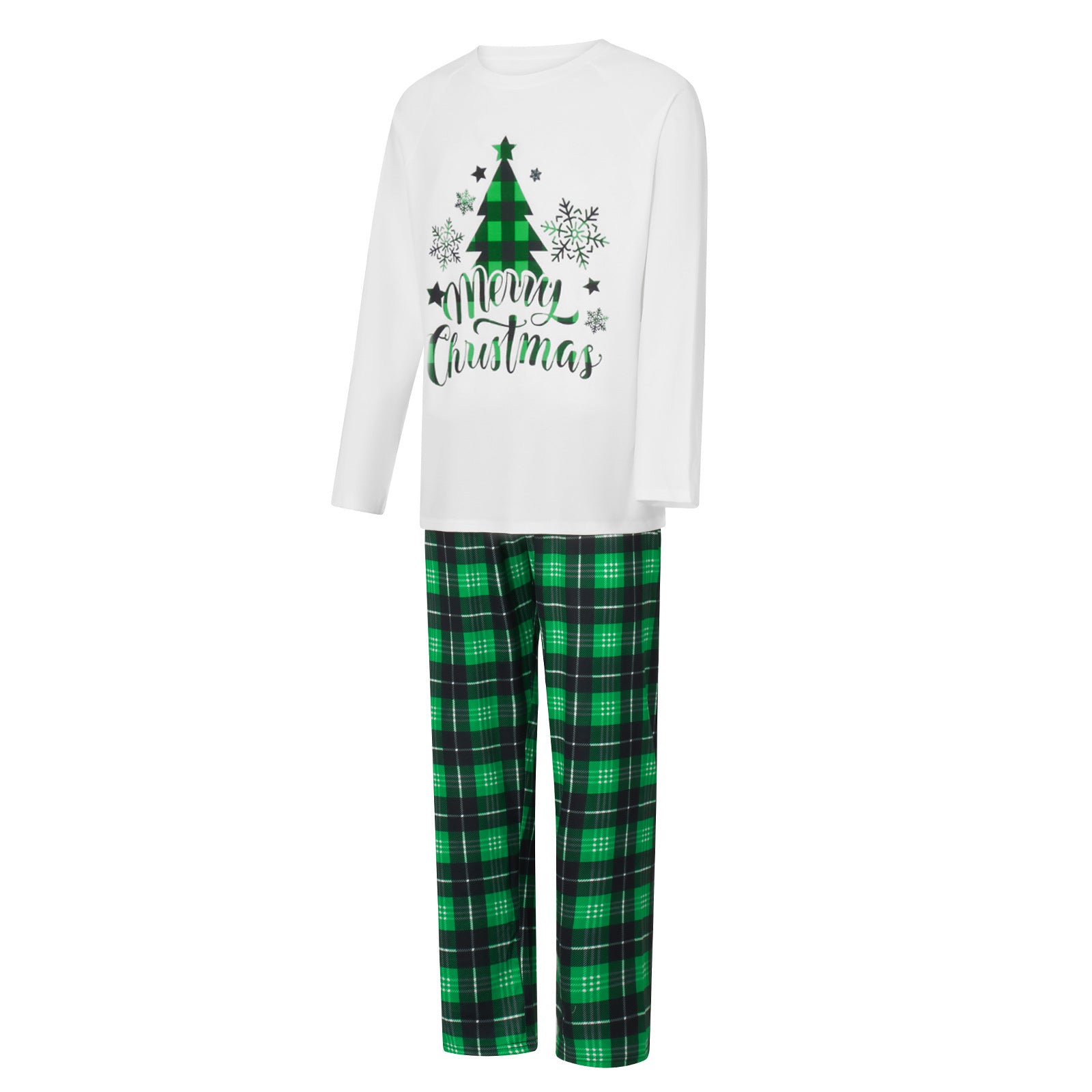 Family Christmas Parent-child Printed Loungewear Pajamas