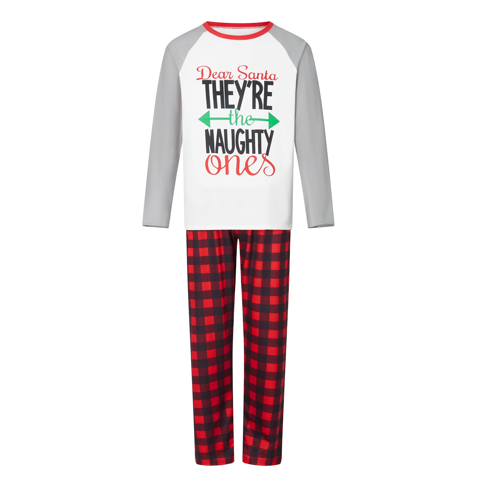 Christmas Parent-child Set, Printed Home Clothes, Pajamas, Two-piece Set