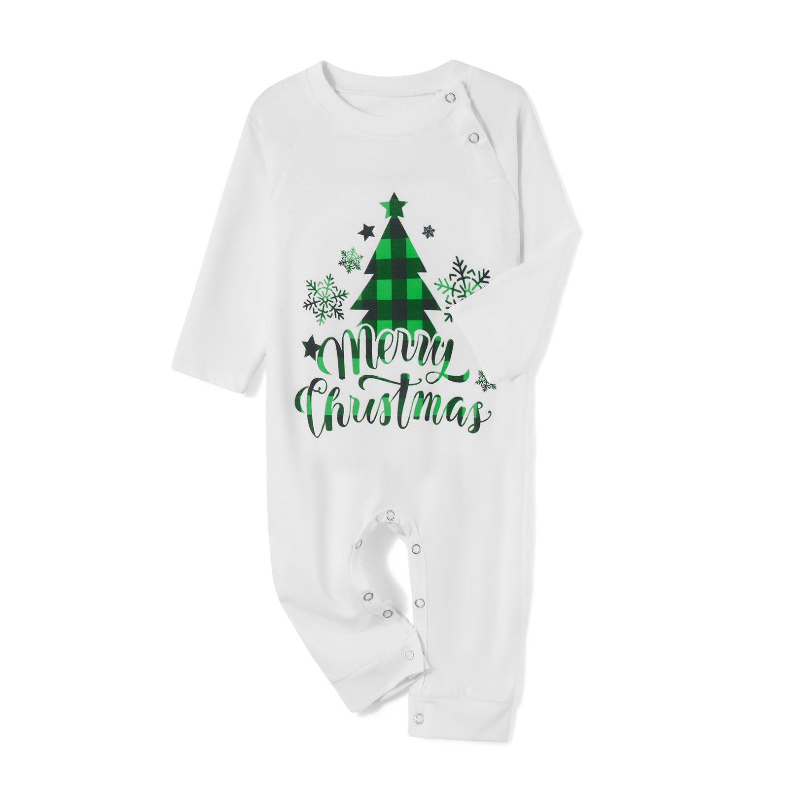 Family Christmas Parent-child Printed Loungewear Pajamas