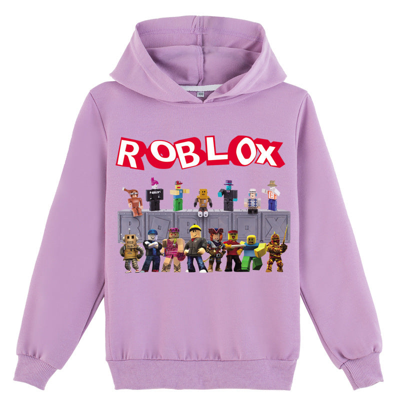 Kid Boy Girl Explosions Roblox Cartoon Hoodies