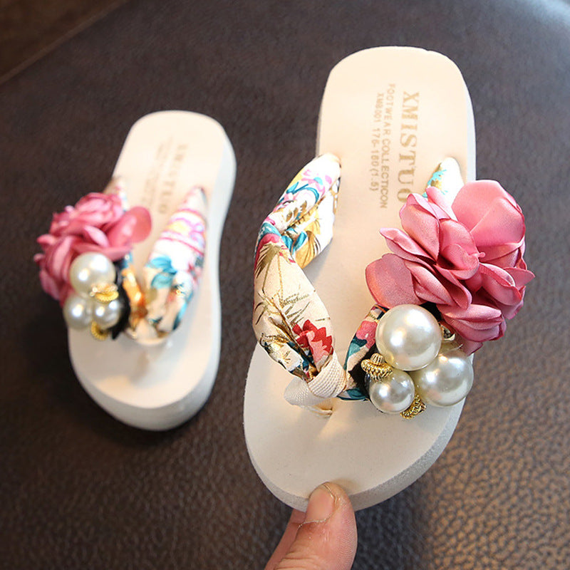 Girls fashion beach shoes with sandals