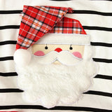 Kid Baby Girl Striped Santa Claus Christmas Dresses