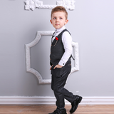 College British Gentleman Kid Baby Boy Set 2 Pcs Formal Suits