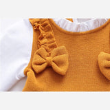 Kid Baby Girl Spring Autumn Knitting Mesh Princess Dresses