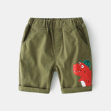Kid Boy Dinosaur Cute Sweet Gentleman Shorts Pants