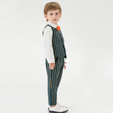 Kids Baby Boys Fashion Striped  3Pcs/Set