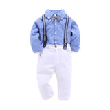 Kid Baby Boy Gentleman Straps Costume 2 Pcs/Set