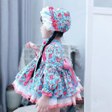 Kid Baby Girls Lolita Dress Long Sleeve Princess Birthday Party Dresses
