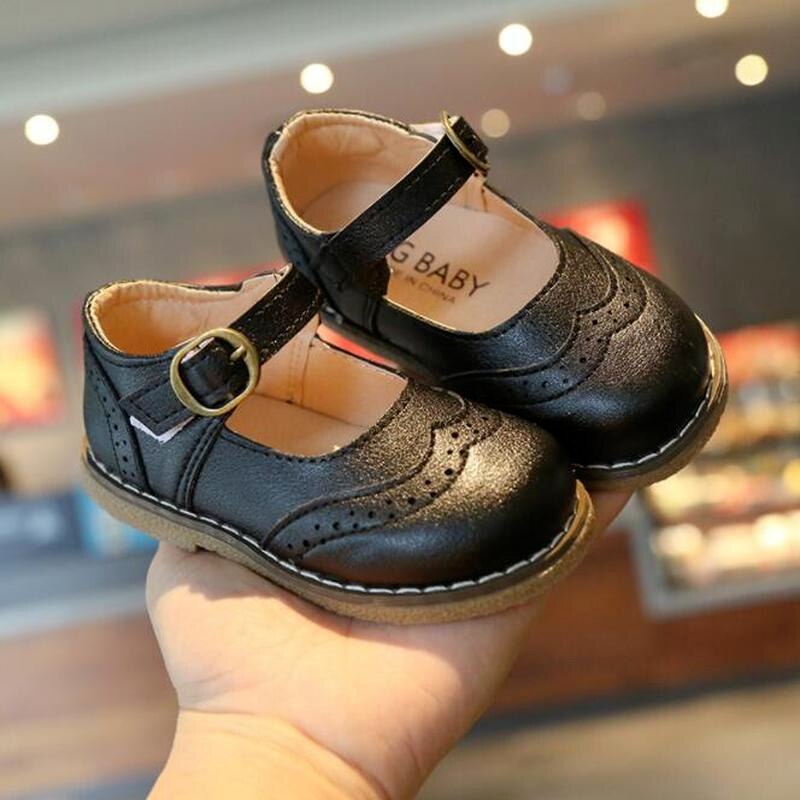 Gril Fashion Casual  Shoes Leather Shoes