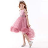 Kid Girl Lace Mermaid Eeremony Princess Party Dress