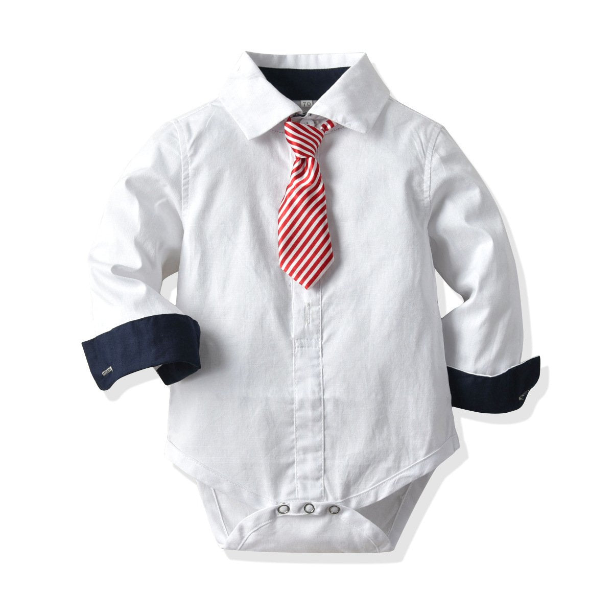 Baby Boy Set Long Sleeve Romper With Hat1 Pcs suit