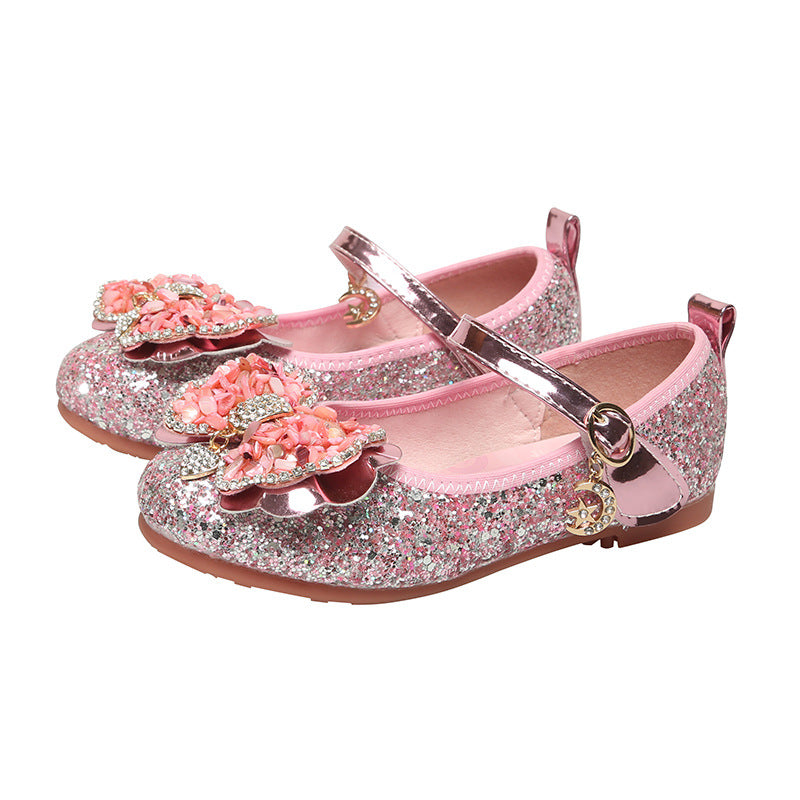 Children's Shoes Bow Girl Princess Shoes