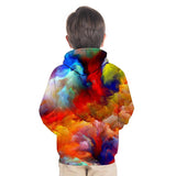 Kid Boy 3D Color Print Hoodie Pullover