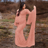 Maternity Photo Shoot Pregnant Maxi Gown Dresses