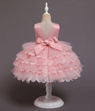 Baby Girl Princess Dress Multi Layer Cake Puff Party Dress