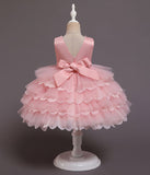New Baby Princess Dress Multi Layer Cake Puff Party Dress