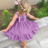 Baby Girl Sleeveless Lace Summer Dresses