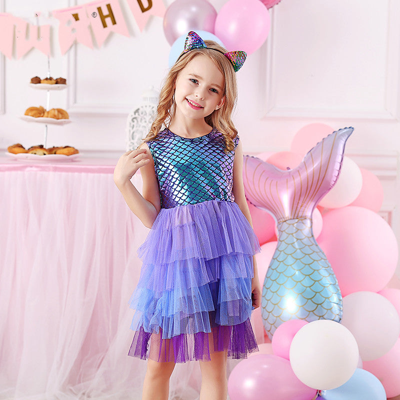 Kid Baby Girl Elegant Sweet Princess Dress