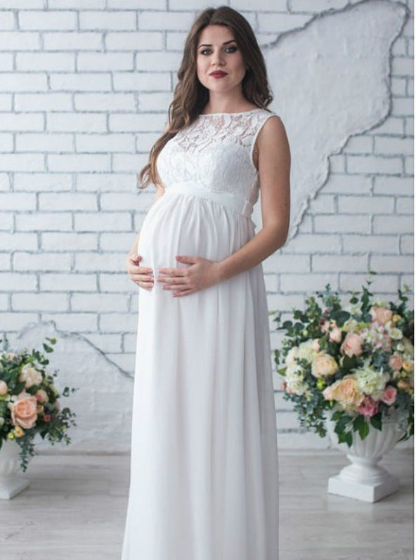 Maternity Pregnant Props Photo Shoot Dress