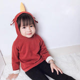 Infant Baby Cute Cartoon Elk 3D Sweatshirts