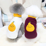 Pet Autumn And Winter Warm Cute Clothes With Scarf