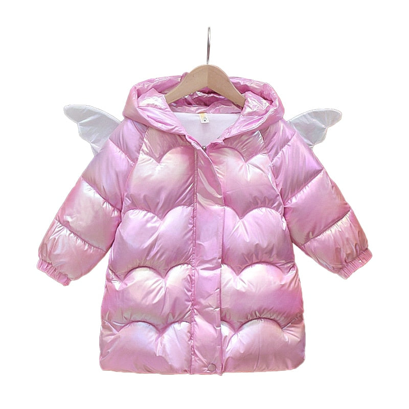 Kid Baby Girl Jacket Winter Warm Down Jacket Coats