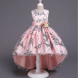 Kid Baby Girls Princess Ball Gown Party Tutu Trailing Dress