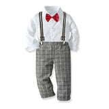 Kid Baby Boys Formal Gentleman Baptism Birthday Party Outfit Sets
