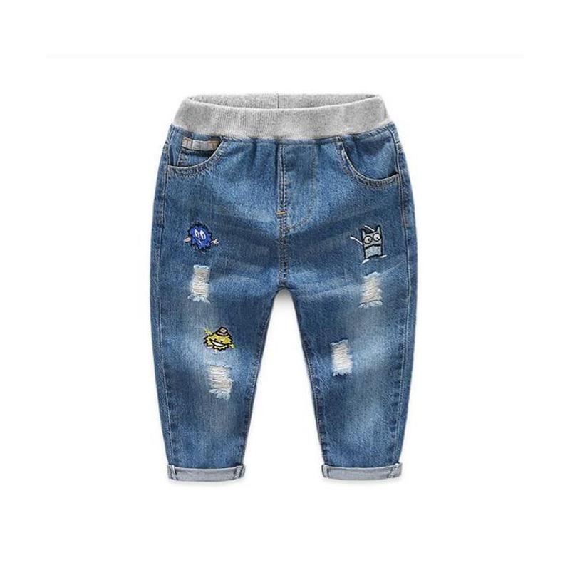 Kid Baby Boys Trousers Jeans  Fashion Denim Pants