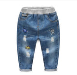 Kid Baby Boys Trousers Jeans  Fashion Denim Pants