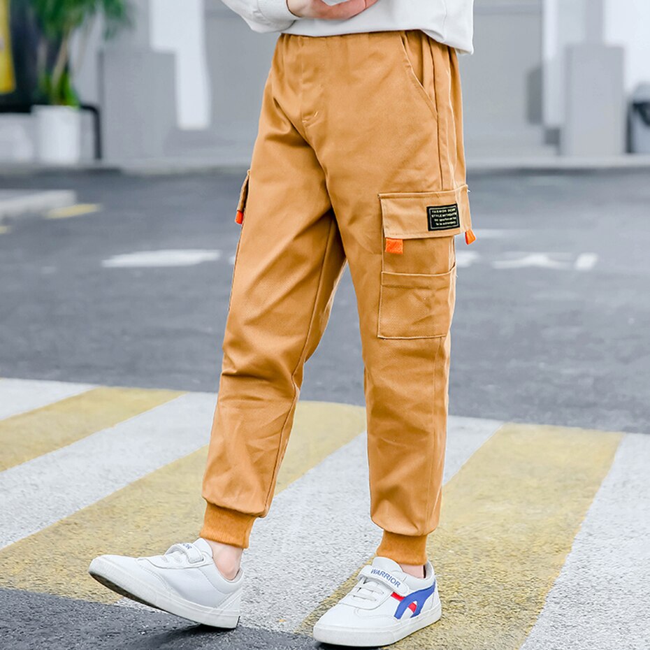 Kid Boy Autumn Spring  Sport Trousers Casual Style Pants