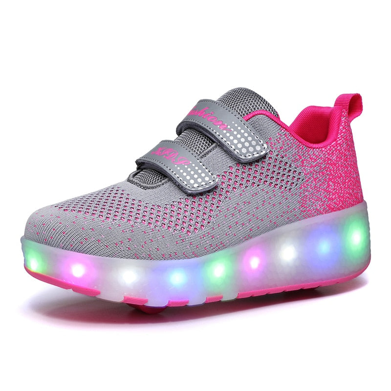 Boy Girl LuminousLed Light Roller Skate Led Shoes