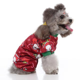 Pet Dog Christmas Outfits 4-legged Cartoon